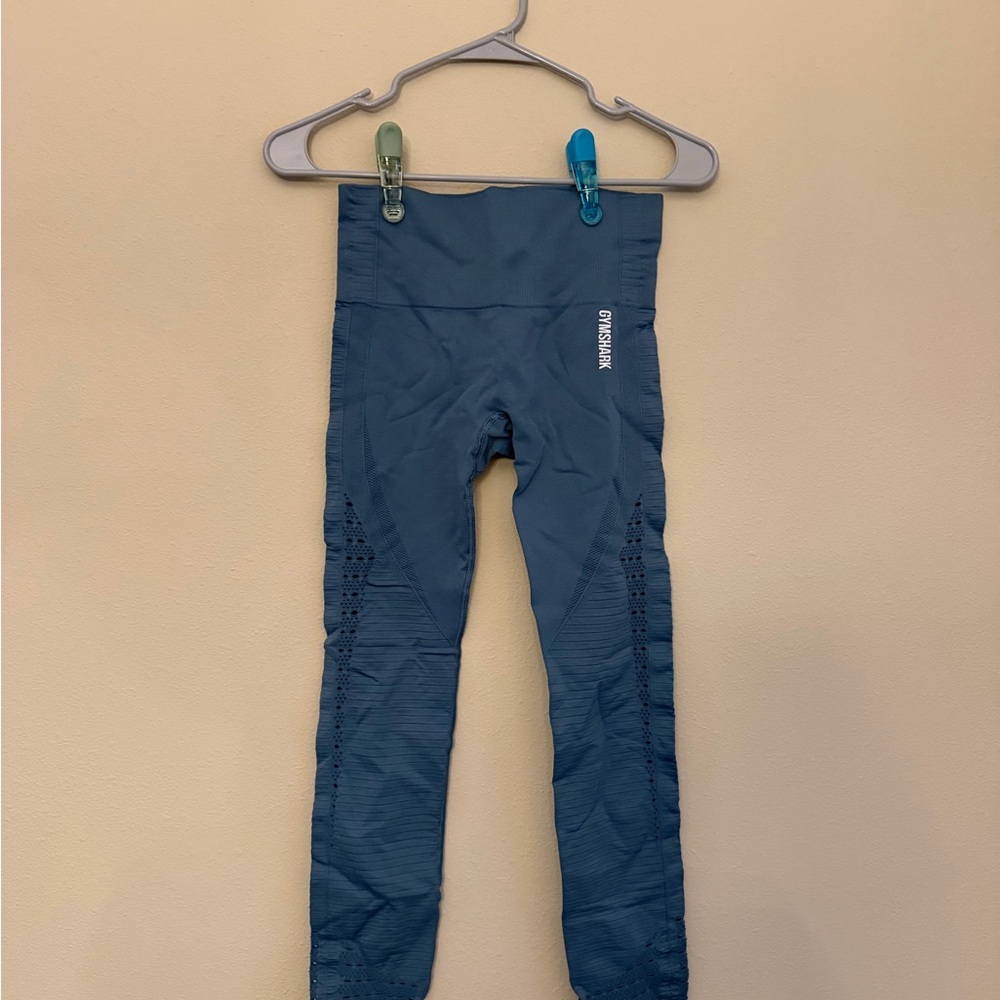 Gymshark Blue Performance Leggings